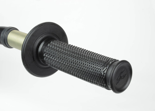Renthal G198 Renthal Ultra-Tacky Dual Compound Grips Tapered 1/2 Waffle - Black