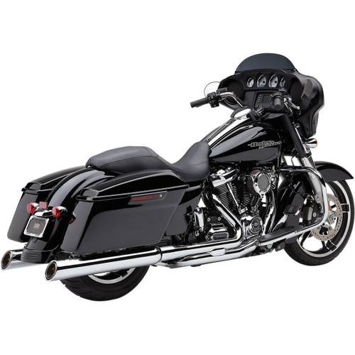 Cobra #6268 - 909 Uppercut Slip-On Mufflers - '95-'16 FL - Chrome
