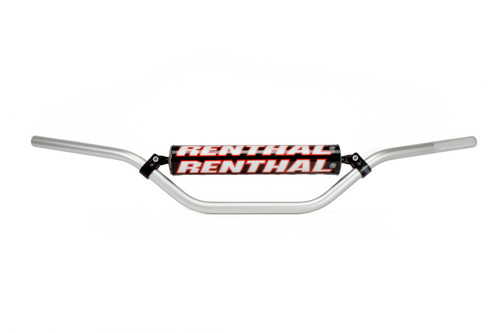 Renthal 613-01-SI-05-006 Renthal Enduro High 7/8 in. Handlebar - Silver