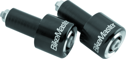 BikeMaster 152127 BikeMaster Anodized Aluminum Barend Pair - Black