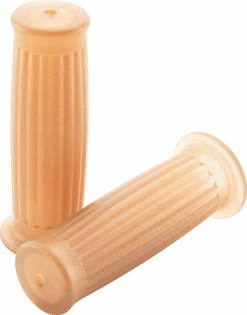 BikeMaster 102295 BikeMaster Classic Lines Grips - Cafe