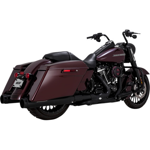 Vance & Hines #46674 - 4-1/2" Torquer Slip-On Mufflers - Black