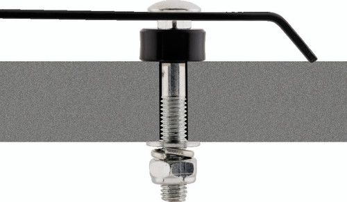 BikeMaster 152453 BikeMaster Heavy Duty Wheel Chock - Silver