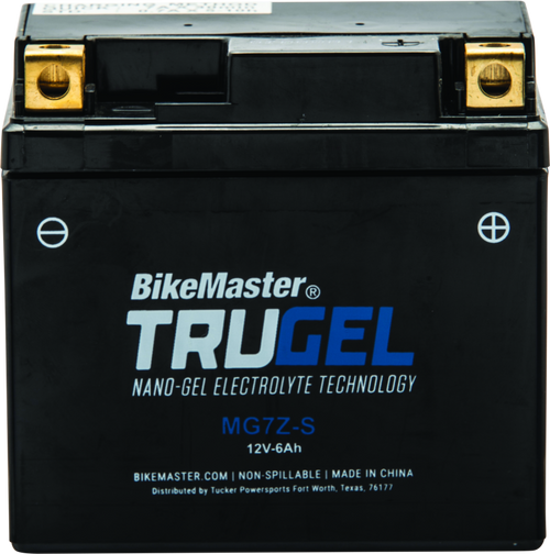 BikeMaster 780542 BikeMaster TruGel Battery - MG7Z-S