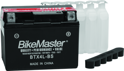 BikeMaster 781306 BikeMaster Battery - BTX4L-BS