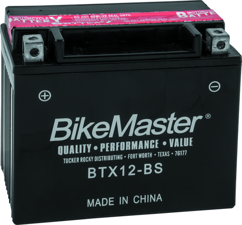 BikeMaster 781350 BikeMaster Battery - BTX12-BS