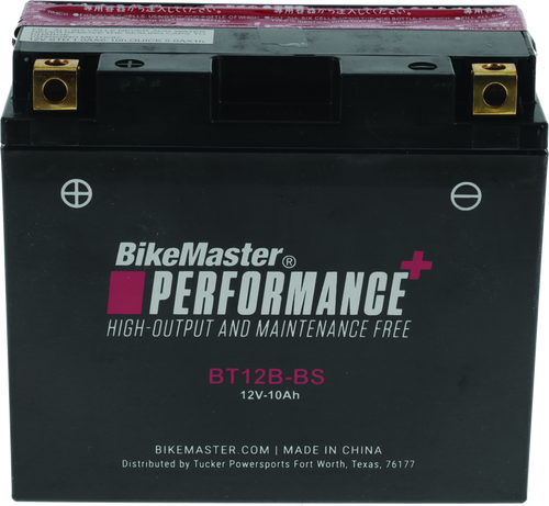 BikeMaster 781310 BikeMaster Battery - BT12B-BS