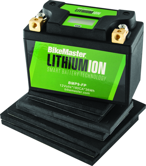 BikeMaster 780852 BikeMaster Lithium Ion 2.0 Battery - BMP9-FP