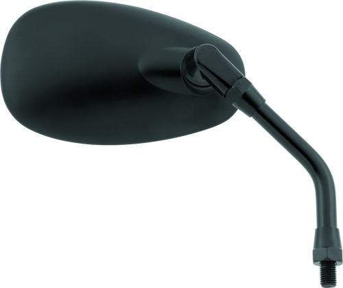 BikeMaster 601152 BikeMaster American Mirror 10mm Matte - Each - Black