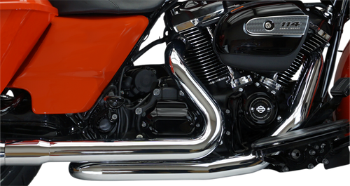 Aggressor Headpipe - Chrome - Touring