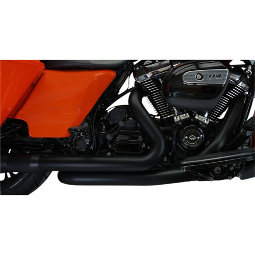 Khrome Werks #200920 - Aggressor 2-into-2 Crossover Headers - Black - M8