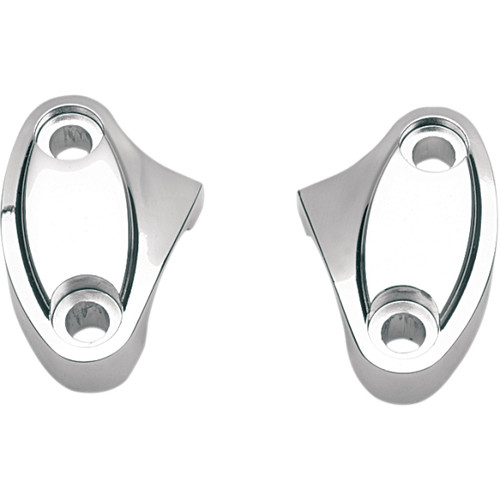 Drag Specialties - Handlebar Riser Clamp - Two-Piece - Chrome