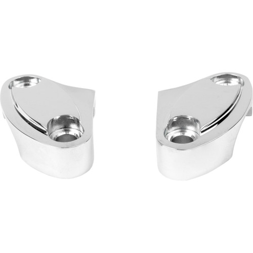 Drag Specialties - Handlebar Riser Clamp - Two-Piece - Chrome