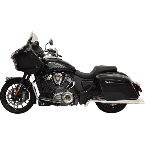 Bassani Xhaust #8H16S - Exhaust Dual Challenger - Chrome