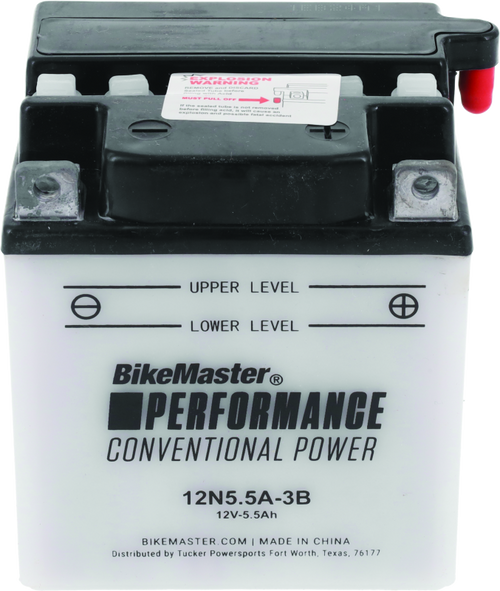 BikeMaster 781033 BikeMaster Battery - 12N5.5A-3B