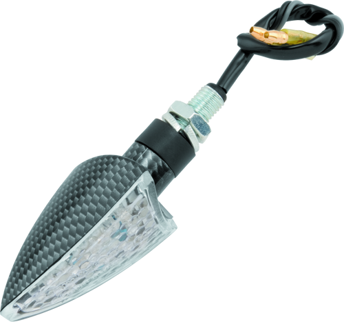 BikeMaster 266232 BikeMaster LED Spear Pair Carbon