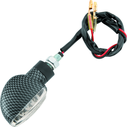 BikeMaster 266229 BikeMaster LED Spade Pair Carbon