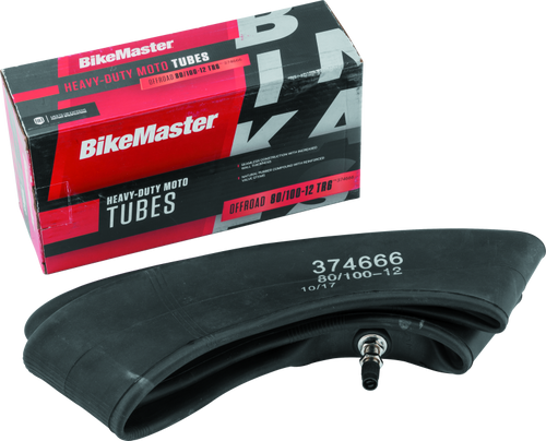 BikeMaster 374666 BikeMaster 80/100-12 TR6 Tube Heavy Duty