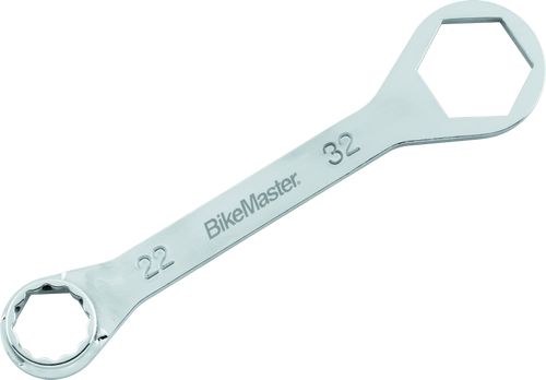 BikeMaster 150340 BikeMaster Rider Wrench - 32mm 6-pt x 22mm 12-pt