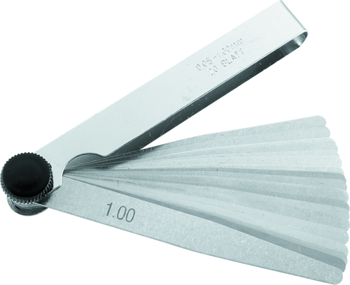 BikeMaster 151526 BikeMaster 20-Blade Metric Feeler Gauge Set (Pack of 3)