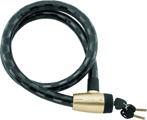 BikeMaster 132235 Bully Lock Heavy Duty 5.5 Chain PVC Coated Integrated Lock
