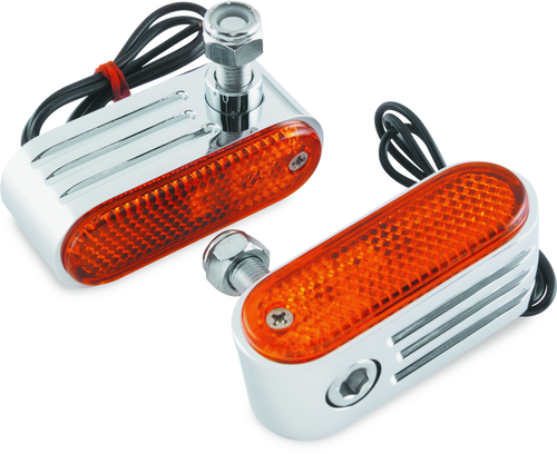 BikeMaster 410651 BikeMaster Marker/Side Lights 5/16in Mount Single Bulb Amber