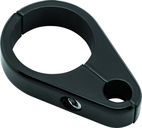 Bikers Choice 482969 Bikers Choice Black Clutch Cable Clamp for 1 1/8 Inch Tube