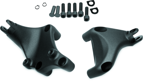 Bikers Choice 490834 Bikers Choice 14-Up XL Black Passenger Footpeg Mount