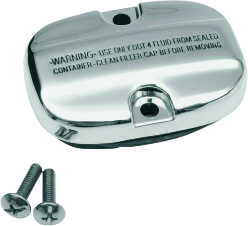 Bikers Choice 482990 Bikers Choice 08-Up Touring Chrome Master Cylinder Cover