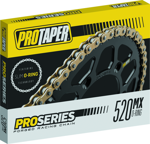 ProTaper 021696 ProTaper Pro Series Forged 520 Slim O-Ring Chain 120L