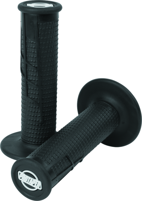 ProTaper 021668 ProTaper Clamp-On 1/2 Waffle Grip - Black/Black
