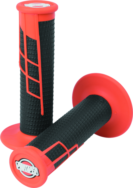 ProTaper 021665 ProTaper Clamp-On 1/2 Waffle Grip - Orange/Black