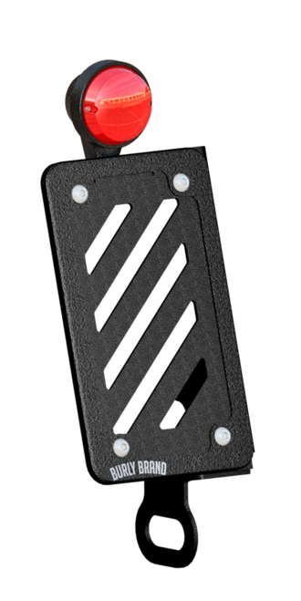 Burly Brand B13-3001TB Burly Brand Side Mount Tail Light/License Plate