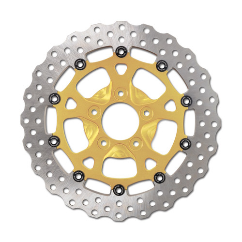 Performance Machine 0133-1807S-G Performance Machine 11.8 X .20 Dominator Rear - Gold Ano