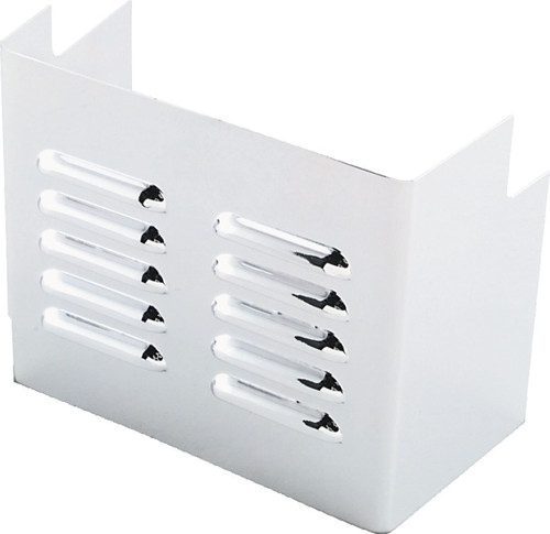 Bikers Choice 490071 Bikers Choice 91-96 Dyna 73-85 FXE 80-86 FXWG 82-99 XL Chrome Louvered Battery Side Cover