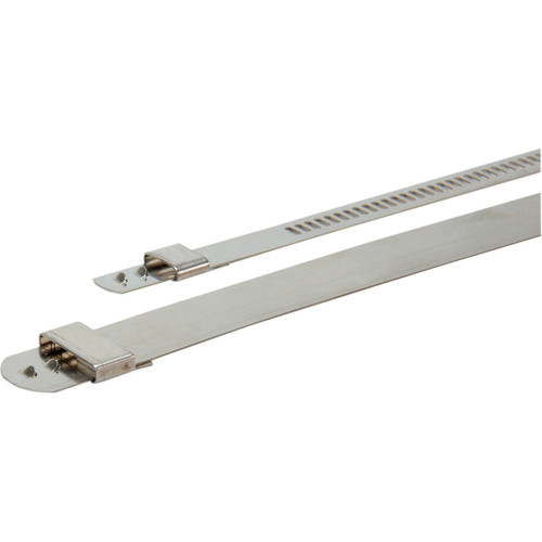 DEI #010208 - Positive Locking Ties - 1/4" x 9" - Stainless Steel