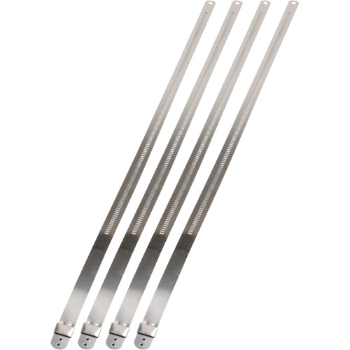 DEI #010212 - Positive Locking Ties - 1/2" x 14" - Stainless Steel