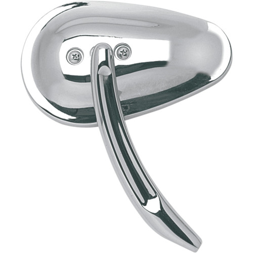 Drag Specialties - Mirror - Side View - Teardrop - Chrome - Left