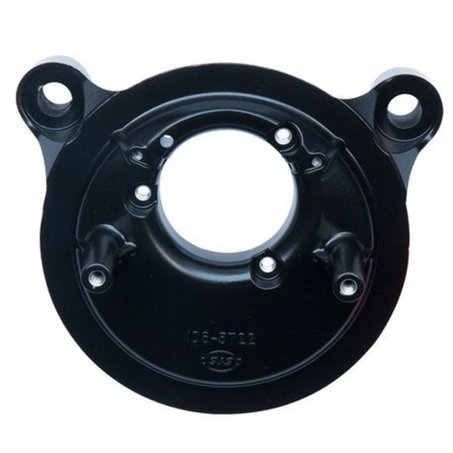 S&S Cycle 170-0021 S&S Cycle 1993+ Stock CV Carburetor Air Cleaner Backplate - Black