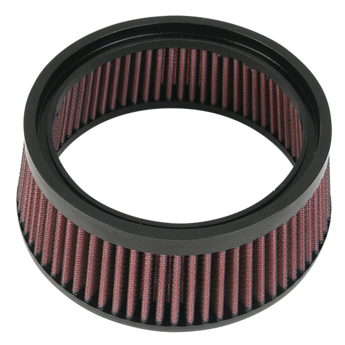S&S Cycle 170-0154 S&S Cycle 1in Taller Pleated Stealth Air Filter Only