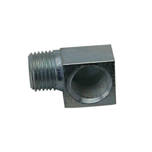 S&S Cycle 106-2682 S&S Cycle 1/8-27 NPTF x .500in Male/Female 90 Degree Pipe Fitting