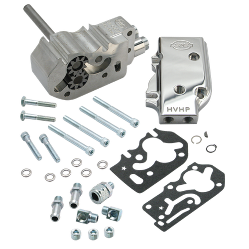 S&S Cycle 31-6214 S&S Cycle 84-91 BT High Volume High Pressure Billet Oil Pump Only Kit