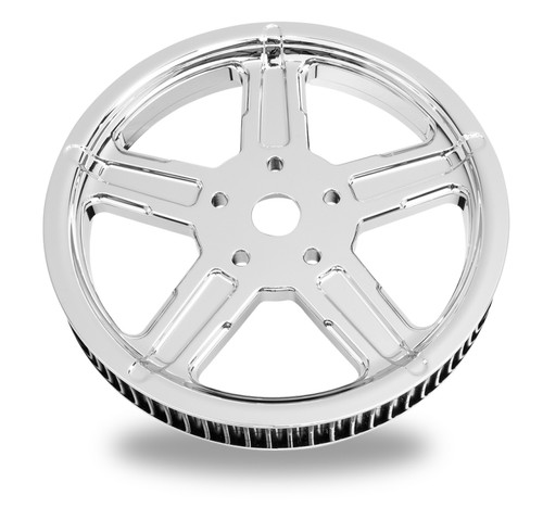 Performance Machine 0093-6266FRML-CH Performance Machine Belt Pulley 66T x 1in Formula - Chrome