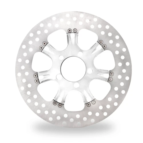 Performance Machine 0133-1800VIRS-CH Performance Machine Disc/Carr 11.8 Virtue Front - Chrome