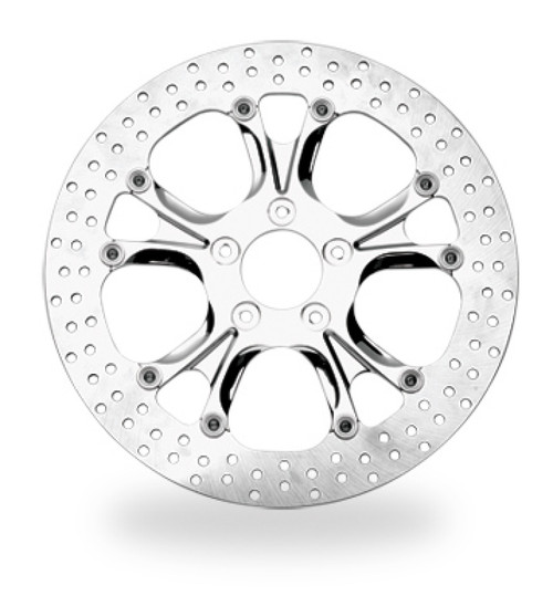 Performance Machine 0133-3015GATS Performance Machine Disc/Carr 13x.20 Sf Gatlin Front - Polished