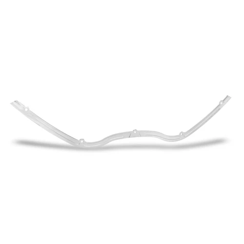 Performance Machine 0209-2017SCA-CH Performance Machine Windscreen Trim Assembly Scallop - Chrome