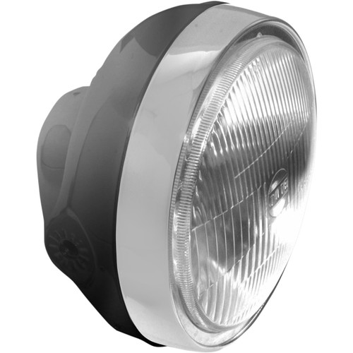 Emgo #66-64313D - 6 1/4" Headlight Assembly - Black