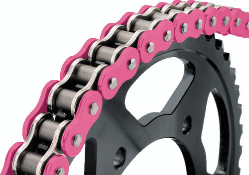 BikeMaster 197457 BikeMaster 520x120 BMXR O-Ring Chain - Pink