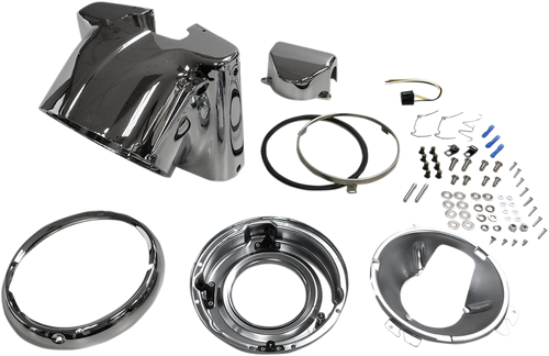 7" Nacelle Headlight Kit - Chrome