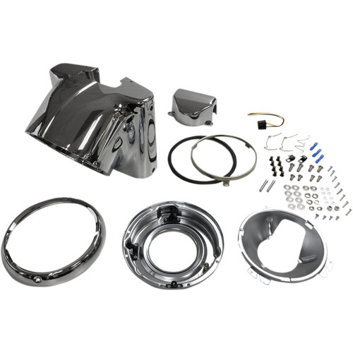 Drag Specialties - 7" Nacelle Headlight Kit - Chrome